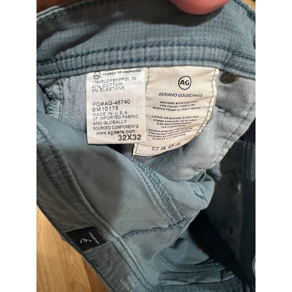 AG Adriano Goldschmied The Everett Slim Straight Slacks - Size 32x30 - Picture 5 of 5